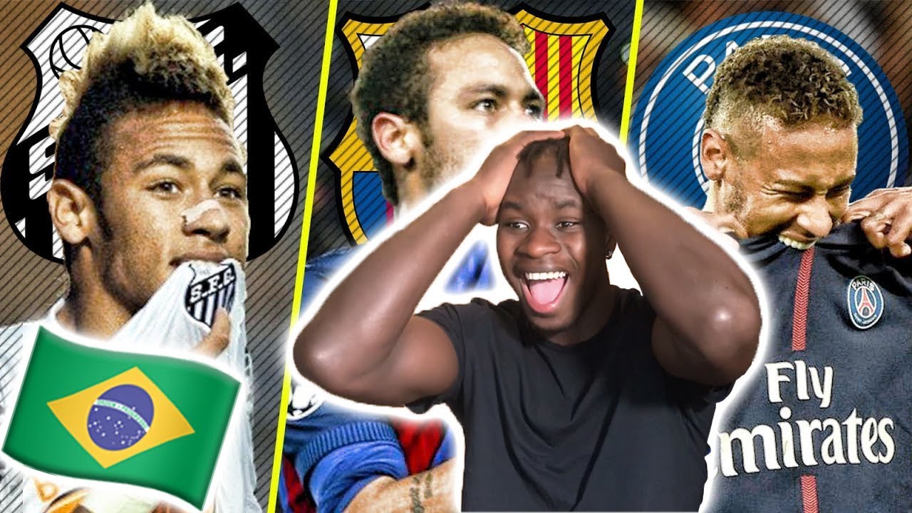 Gringo Reage A EVOLUÇÃO DO NEYMAR (2005-2018) - BLACK REACTION