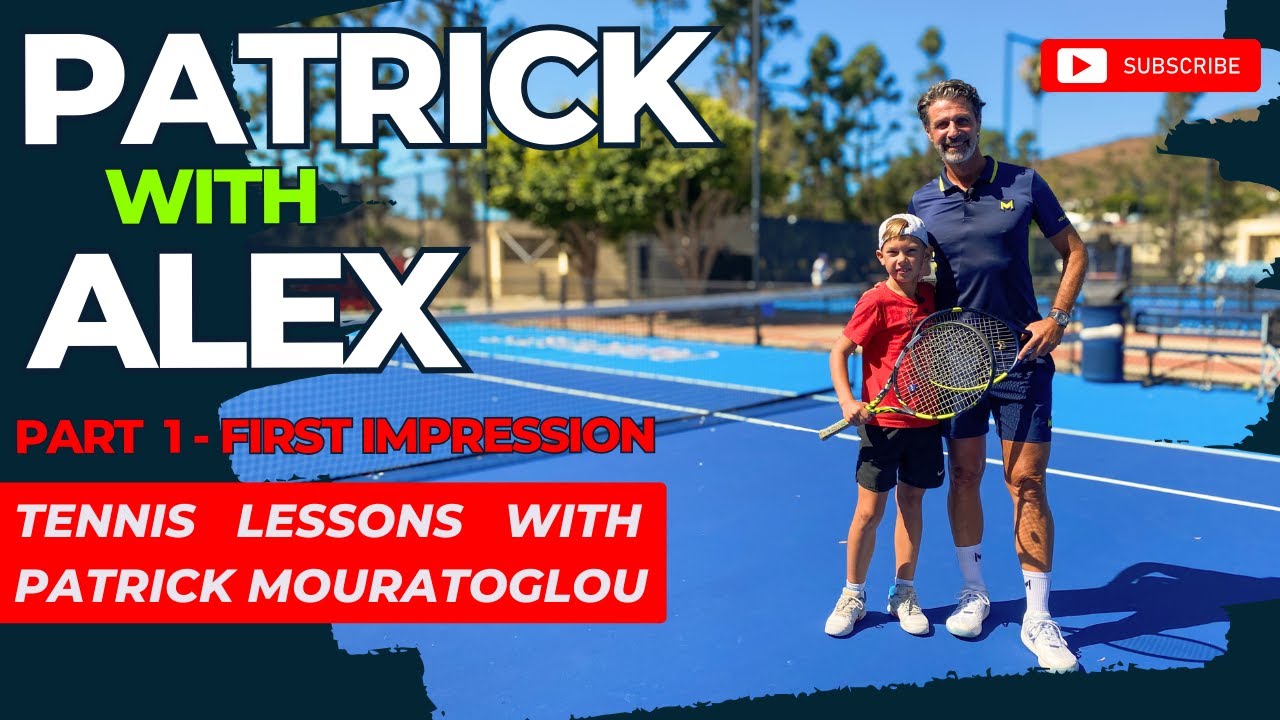 Full Private Lesson With Patrick Mouratoglou Part 1