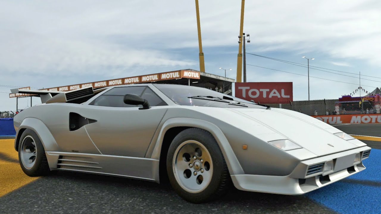 Forza Motorsport 7 - Lamborghini Countach LP5000 QV 1988 - Test Drive Gameplay (HD) [1080p60FPS]