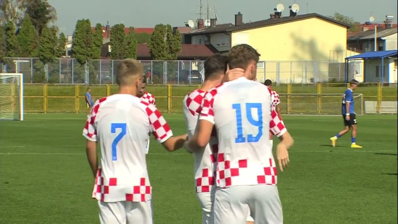 HRVATSKA U-19 vs ESTONIJA U-19 2:2 (Međunarodni prijateljski turnir)