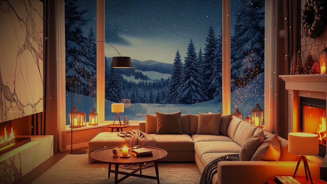 Kar ve rüzgar sesi ile derin uyku #relax #snow #uykumeditasyonu #rüzgar sesi ile uyuma #kar yağışı