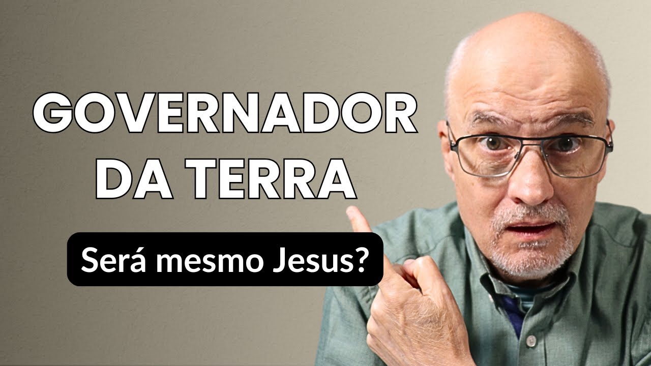JESUS É O GOVERNADOR ESPIRITUAL DA TERRA?