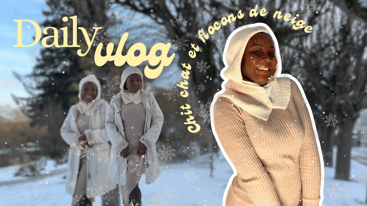 VLOG : Paralysie du sommeil, Dieu et ma santé mentale + On sort dans la neige !