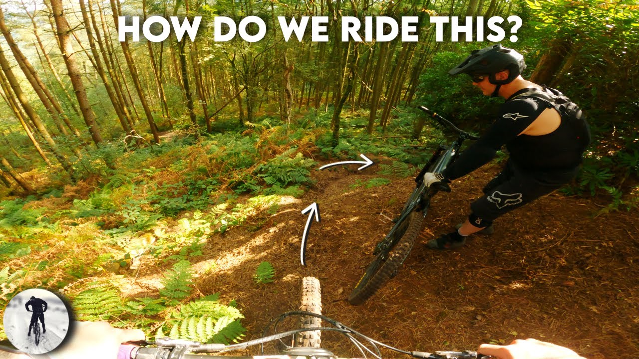 Navigating Steep Dimmingsdale MTB Tech Trails