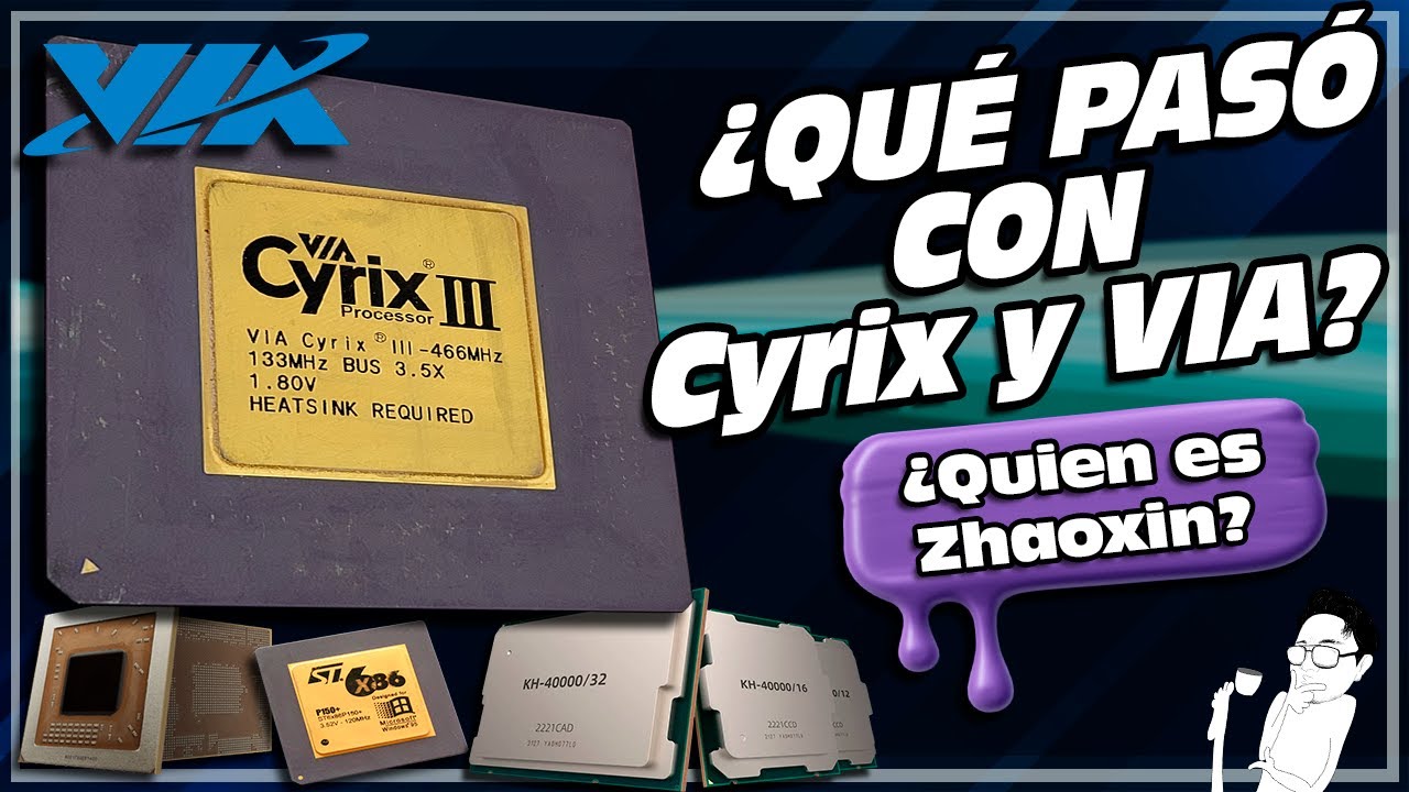 ¿Qué pasó con los procesadores Cyrix y VIA?, ¿Por qué desaparecieron?