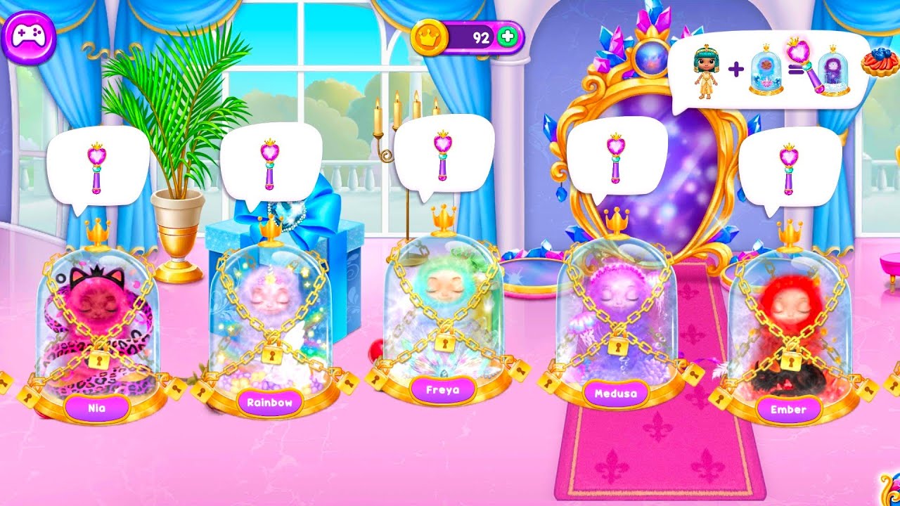 Princess Enchanted Castle All Princess Gameplay