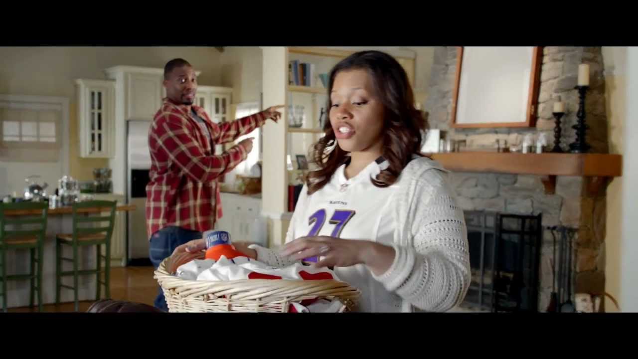 Miracle Stain of Joe Montana - Tide Super Bowl Commercial Go Ravens