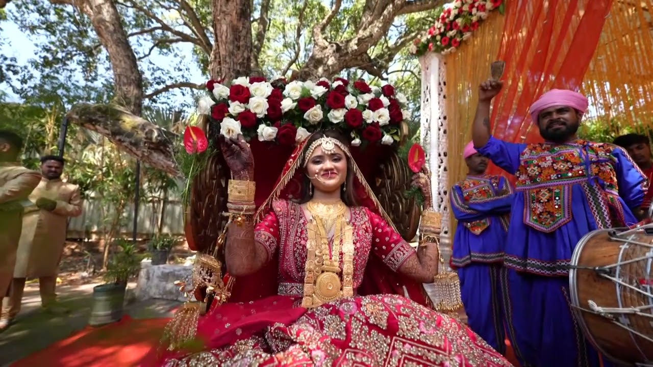 Nikah Ceremony/Javeriya Sultana Weds Mohammed Annu Malik/5.2.2023/Palace Sheesh Mahal Bangalore