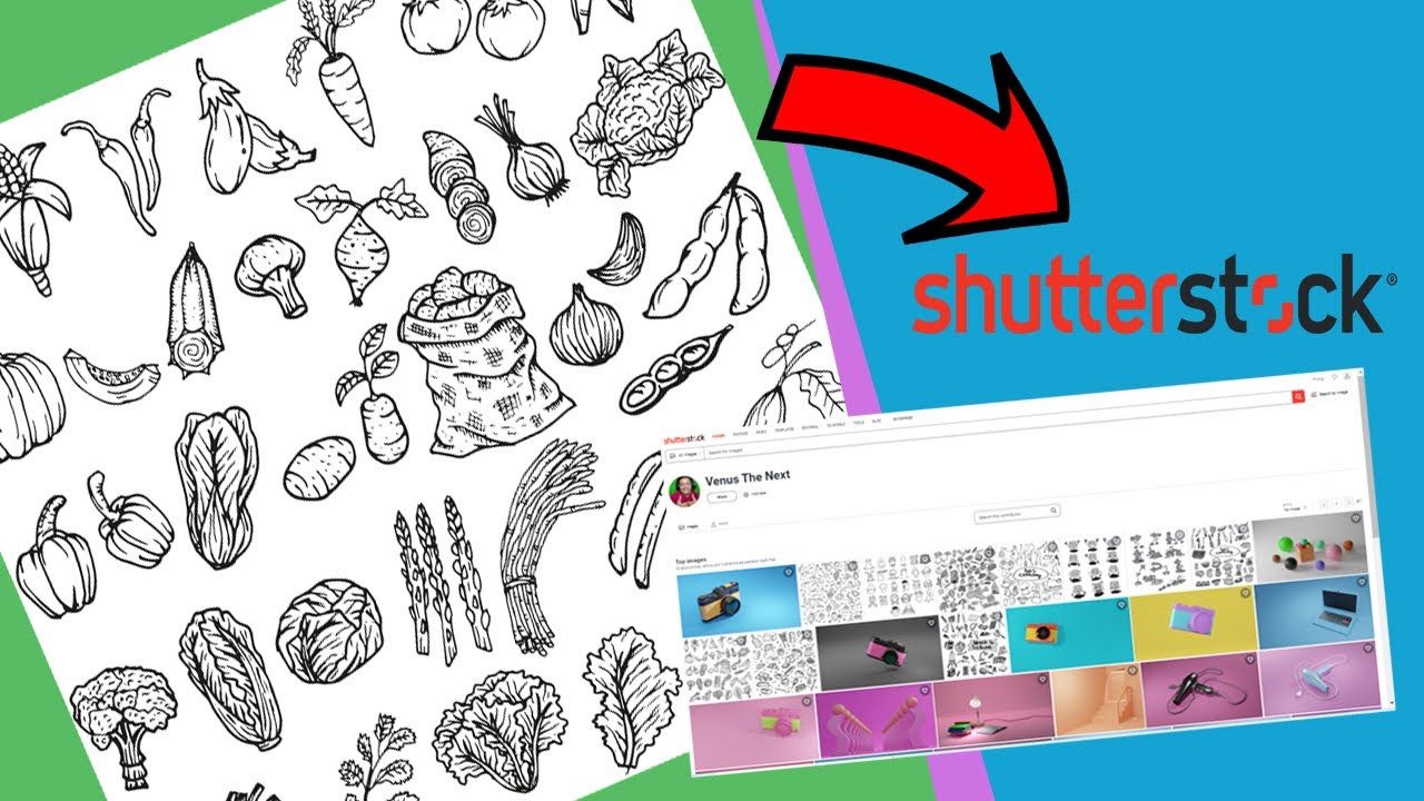 Membuat Vector Set Untuk Shutterstock (Dari Proses Gambar Sampai Upload)