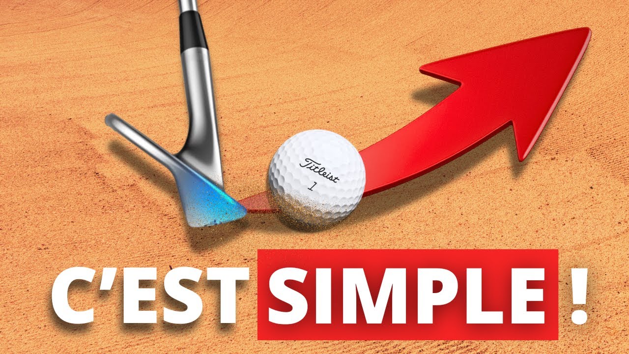 Comment Sortir du Bunker FACILEMENT au Golf (Technique Ultra Simple)