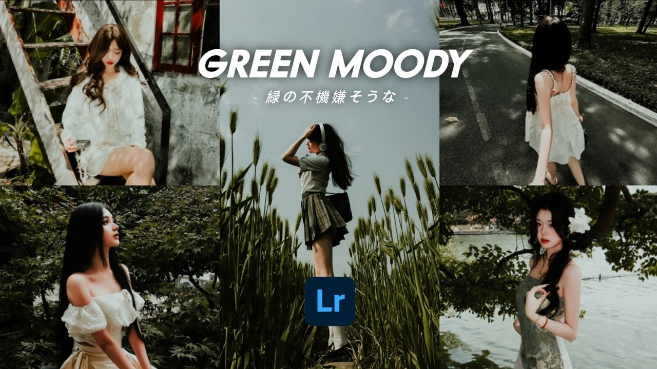 50+ PRESET LIGHTROOM TERBARU 2025 | GREEN MOODY | LIGHTROOM TUTORIAL
