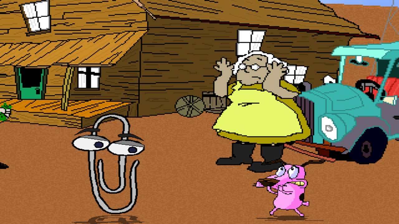 ADD004 MUGEN: Clippy (Me) Vs Courage