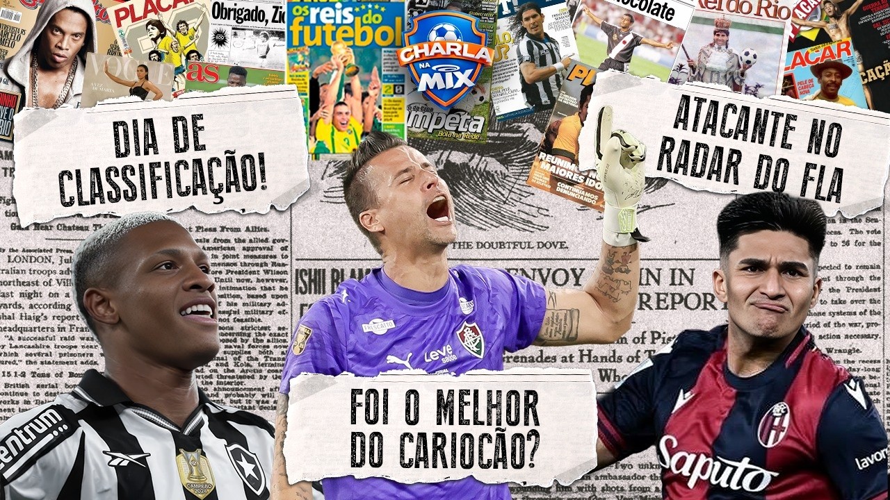 DIA DE FOGÃO NA LIBERTA! ATACANTE NA MIRA DO FLA? FABIO MELHOR DO CARIOCÃO?