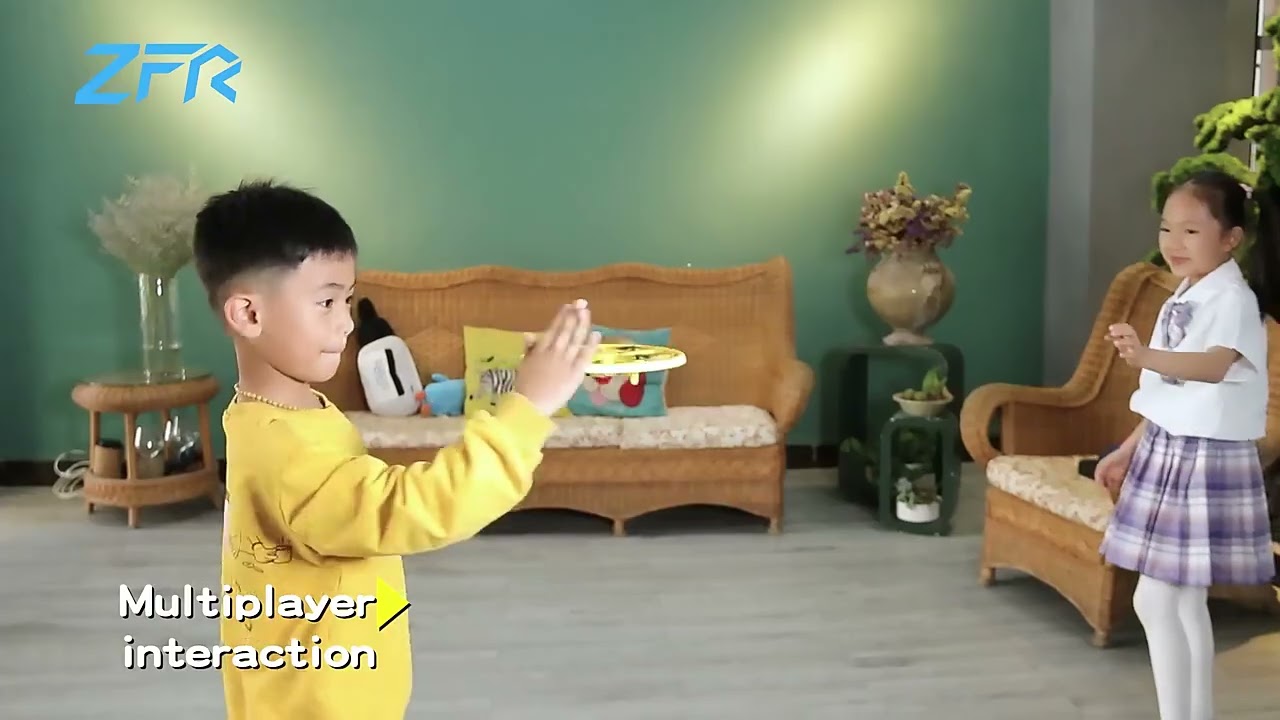 F181 mini drone UFO Hand Sensing flaya ball 360&deg; Rotating Toy With Light For Kids Gifts