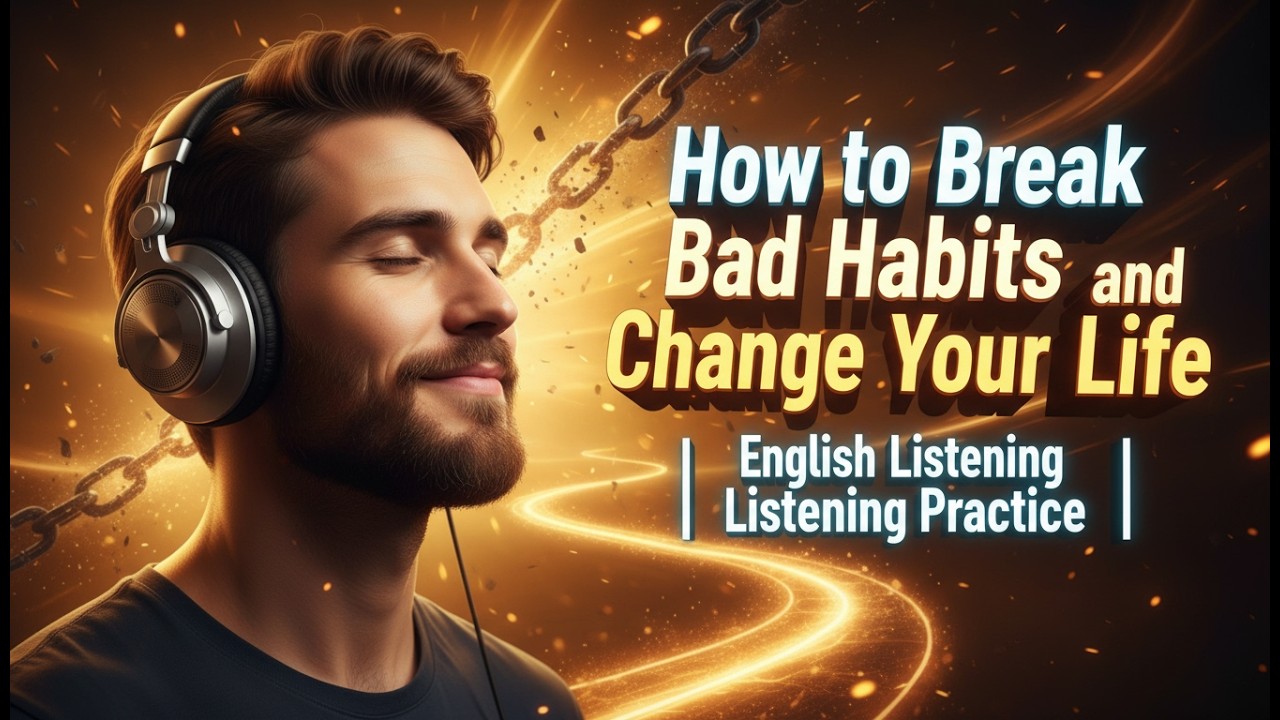 How to Break Bad Habits and Change Your Life | English Listening Practice Level A2