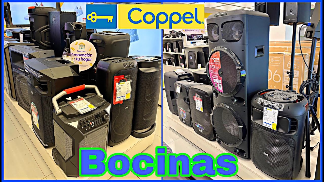 BOCINAS 🔊 EN COPPEL 💙 RECORRIDO COMPLETO 🤑