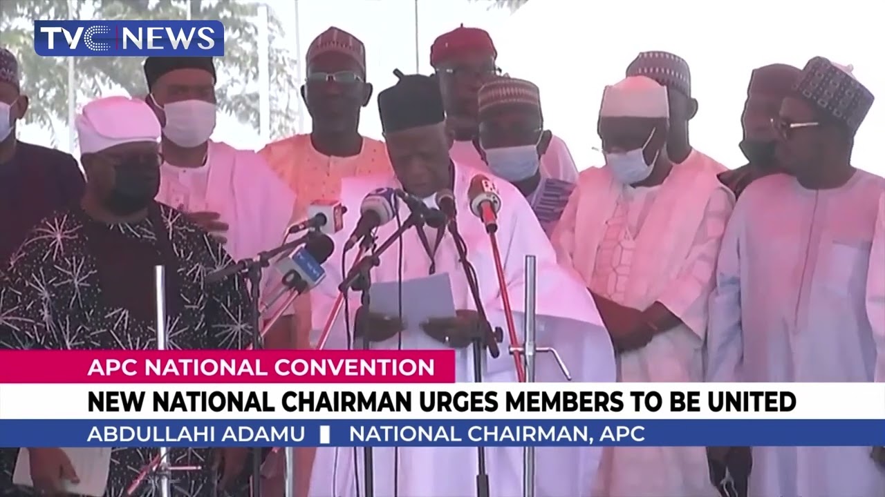 APC CONVENTION: New National Chairman, Other Executives Sworn In