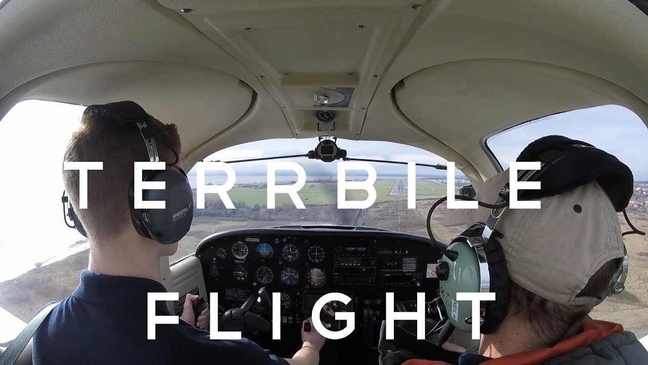 WORST FLIGHT EVER | PA38 EGGP | ATC AUDIO