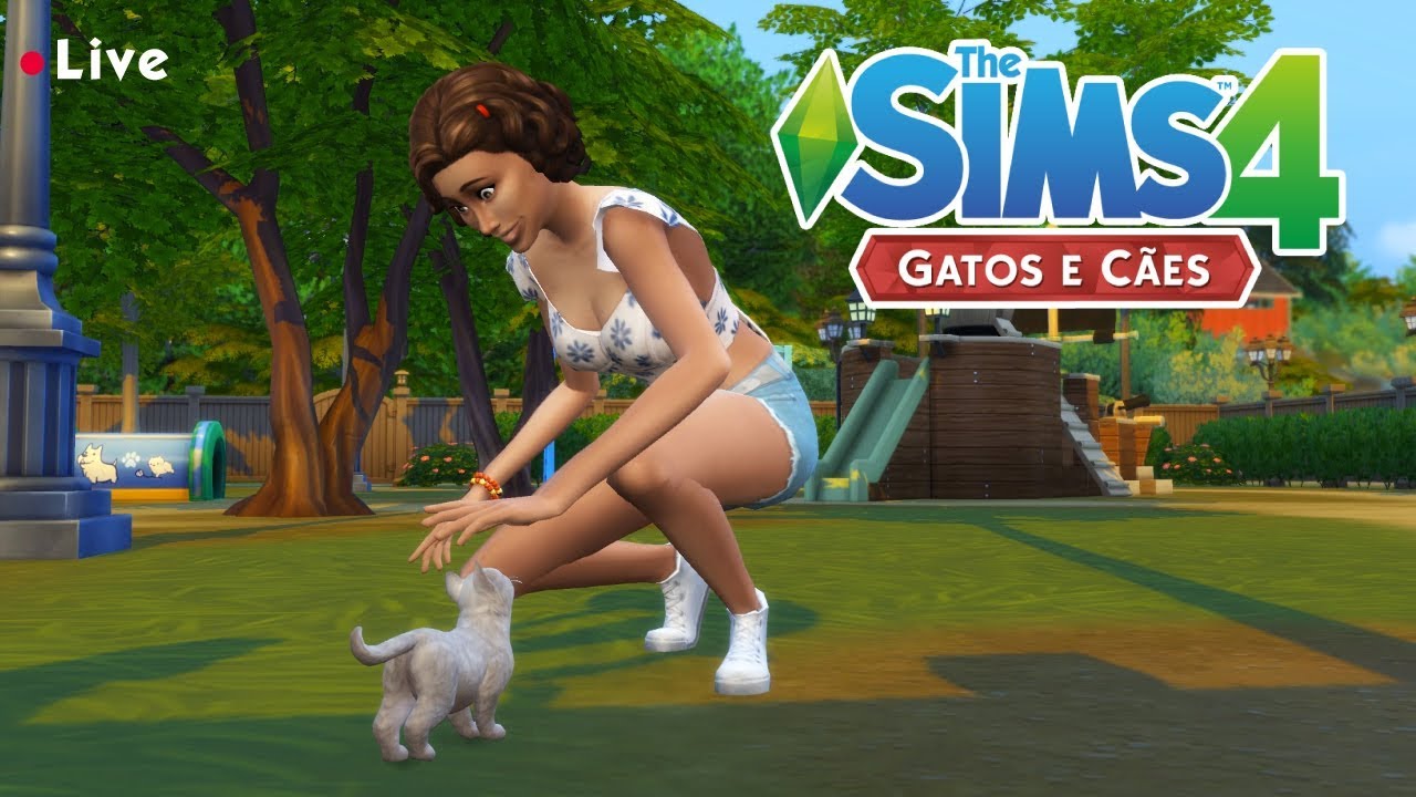 ADOTANDO UM BICHINHO |  The Sims 4 Do Lixo ao Luxo 2 | Dimissauro #LivedoDimi