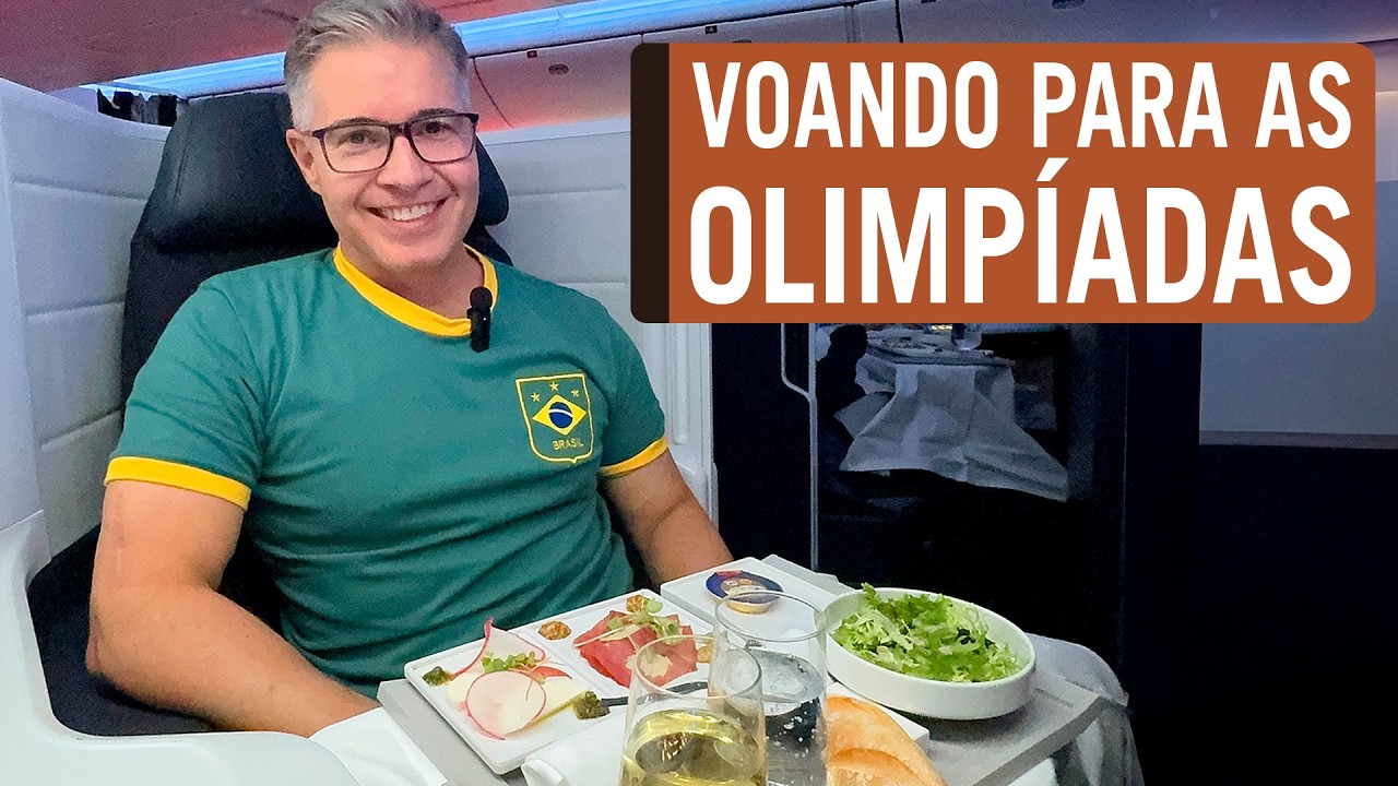 MEU VOO OL&Iacute;MPICO COM A AIR FRANCE: RIO-PARIS NA CLASSE EXECUTIVA DO B777-300 - Por Carioca NoMundo