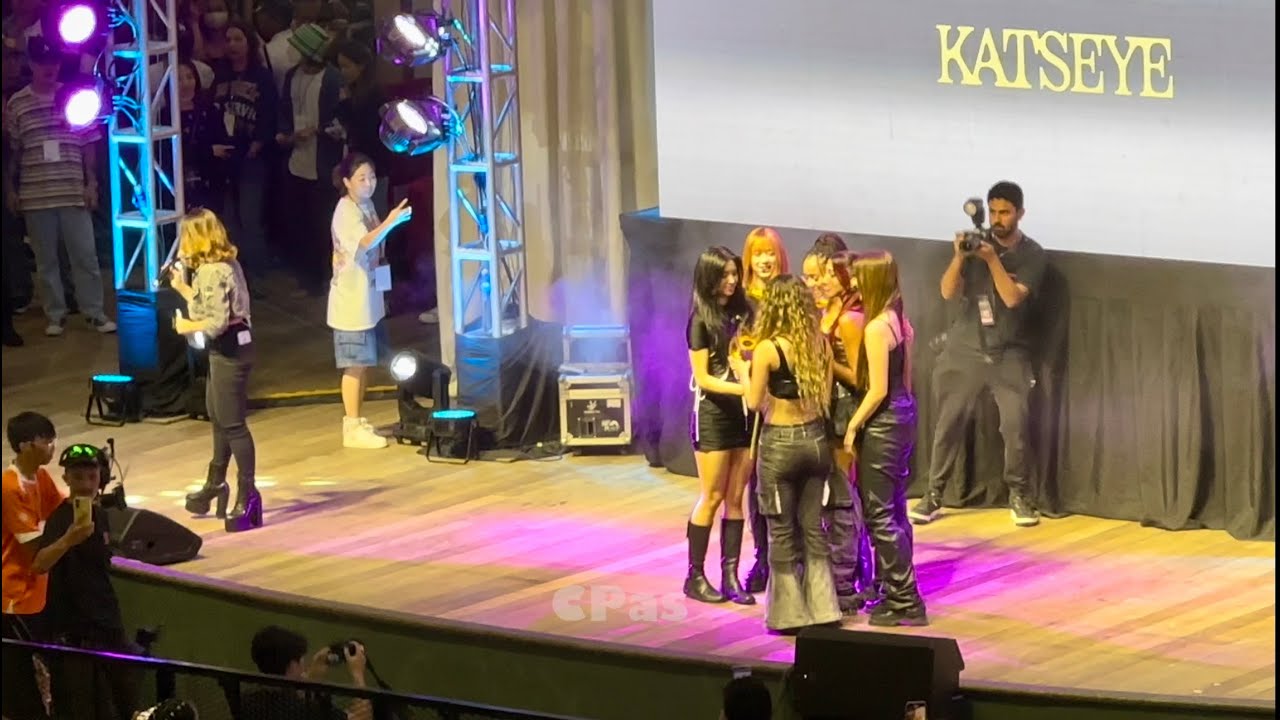 [FANCAM] Katseye's Ending Message at Manila Fan Showcase (091824)