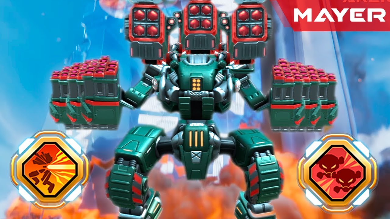 Mega Onyx and Rocket Mortar Ultra+ | Mech Arena