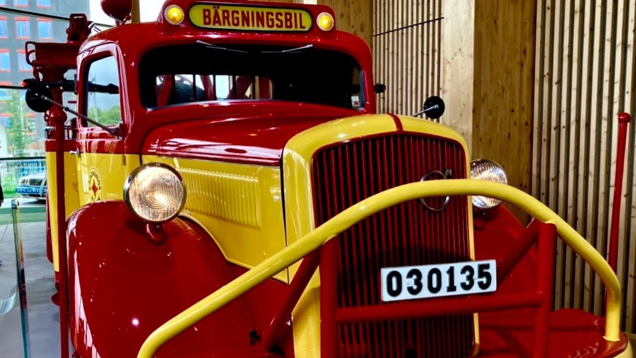 The Volvo Car Museum in Gothenburg 2025. The rescue cars edition.
