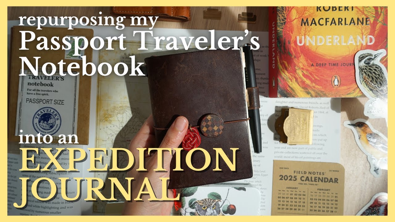 Passport Traveler's Notebook into Expedition Journal | Topic Talk 002