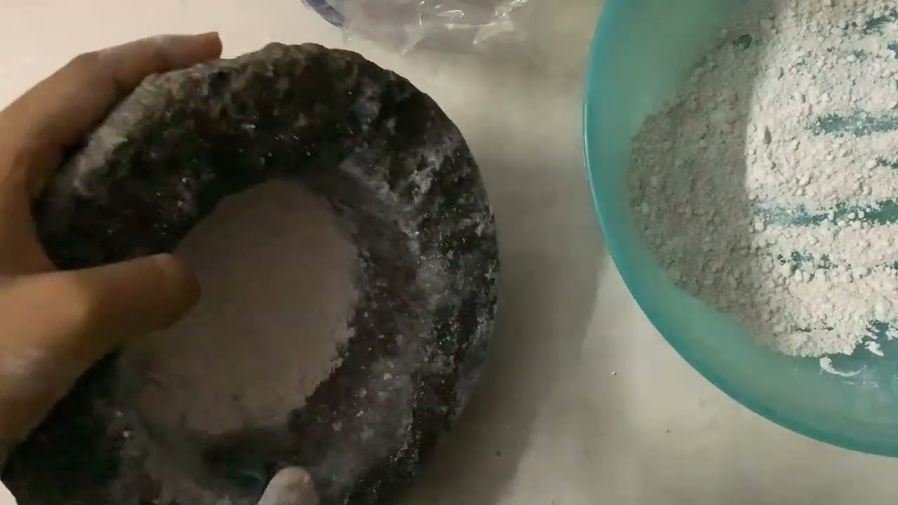 Making chalk powder 