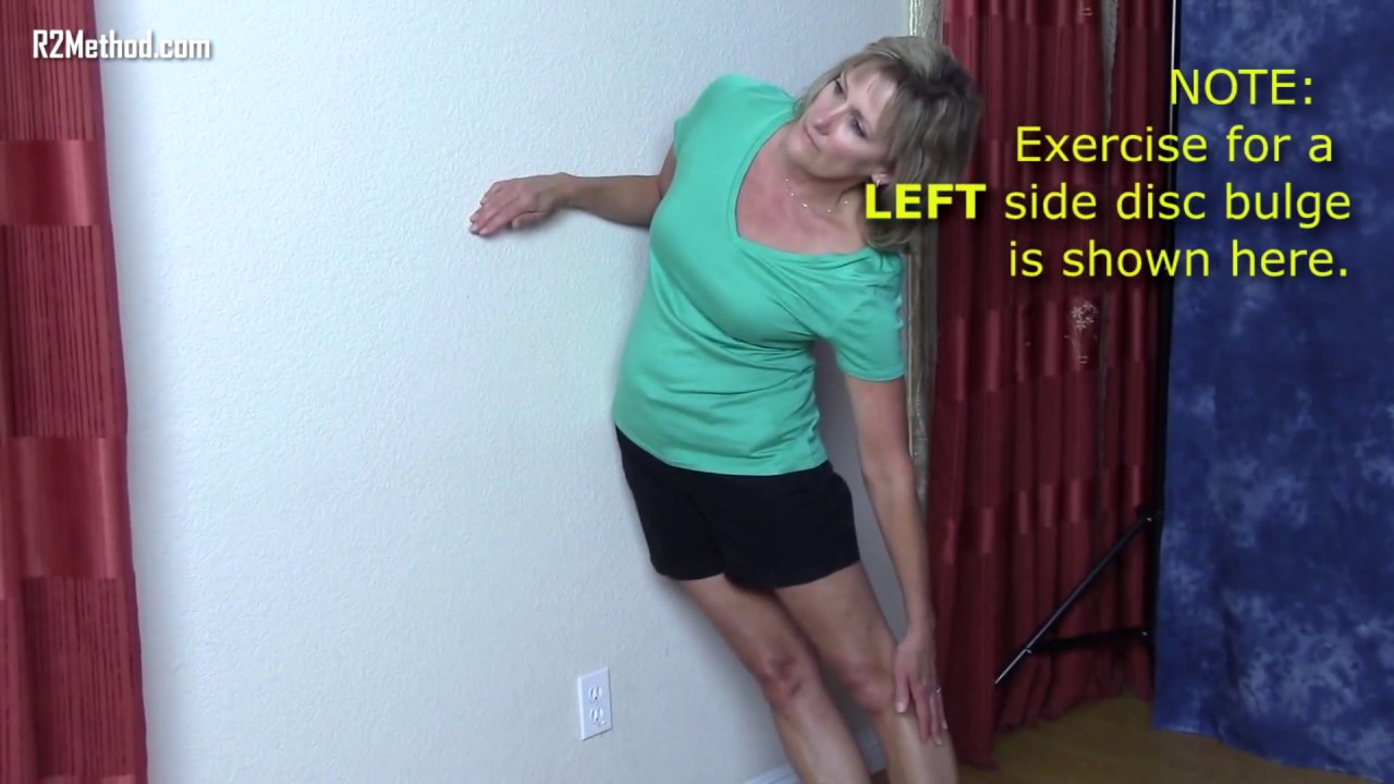 How to Fix a Disc Bulge - Lateral Force Exercises