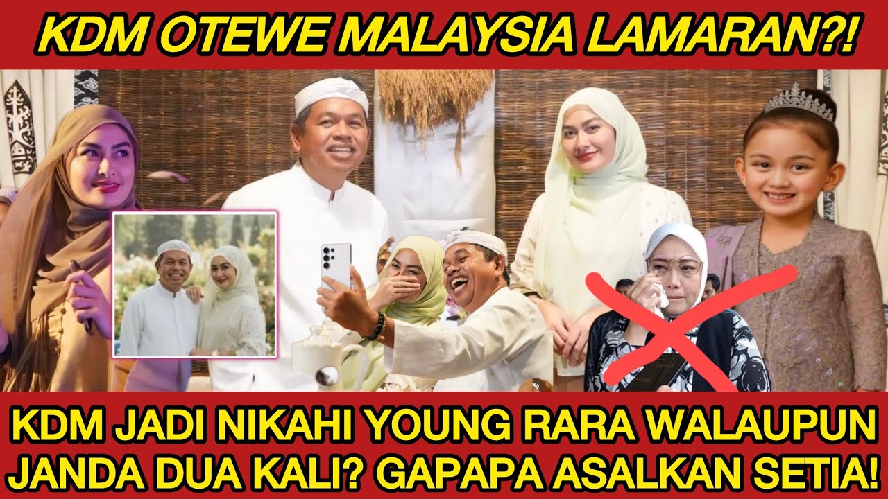 KDM OTEWE MALAYSIA⁉️AMBU ANNE DIBAKAR CEMBURU? NYI HIYANG BERI IZIN AYAH DEDI NIKAH LAGI?!