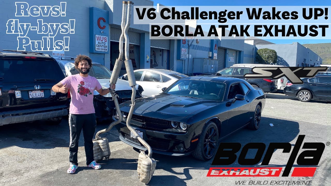 Challenger V6 SXT Borla ATAK Exhaust | Best Sounding Exhaust | *3.6L Wakes Up & It Sounds Amazing*
