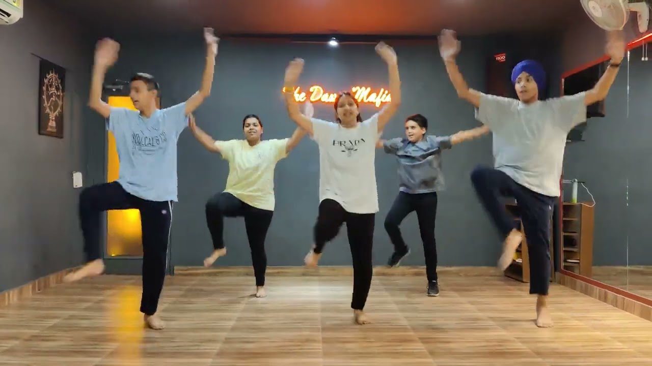 Jatt Disda | Bhangra Cover | The Dance Mafia balle balle mafia