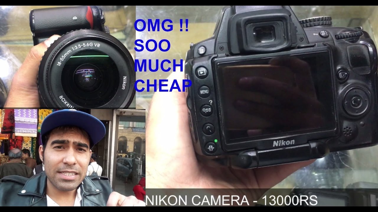 BEST DSLRs(new&second hand | kucha choudhary market| delhi