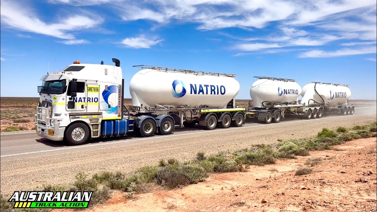 Australian Kenworth K200 Road Train Compilation #7 