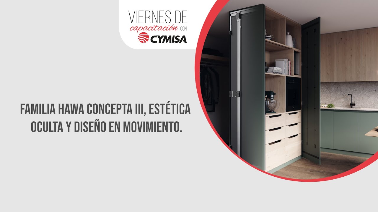 69 Capacitación CYMISA: Familia HAWA CONCEPTA III, estética oculta y diseño en movimiento