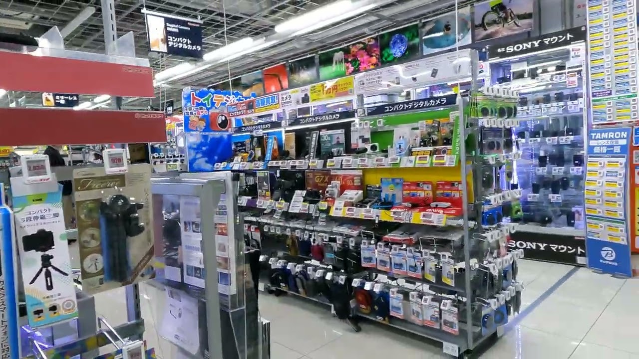 Bic Camera Akasaka-mitsuke Shopping Walk 07 | Japan 4K ASMR | ビックカメラ赤坂見附店 | Nam Mai TV
