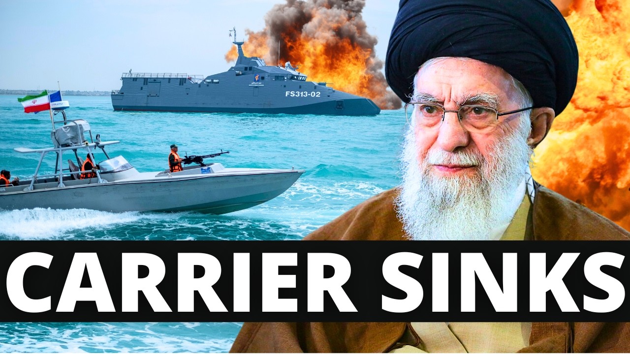 US Strikes SINK Iranian Aircraft Carrier; MASSIVE Airstrikes In Tehran | The Enforcer News