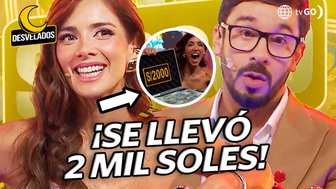 Desvelados: Marcela fue la primera ganadora de 2 mil soles en efectivo (HOY)
