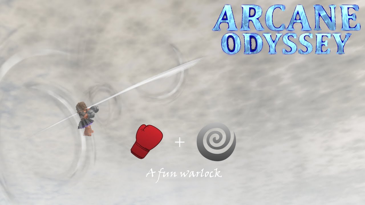 Wind Boxing, underrated Warlock | Showcase | Arcane Odyssey PVP (Roblox)