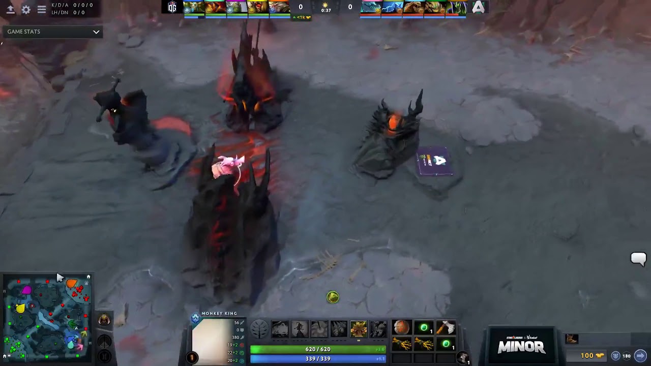 200 IQ Topson Courier Snipe play OG vs ALLIANCE Courier Snipe