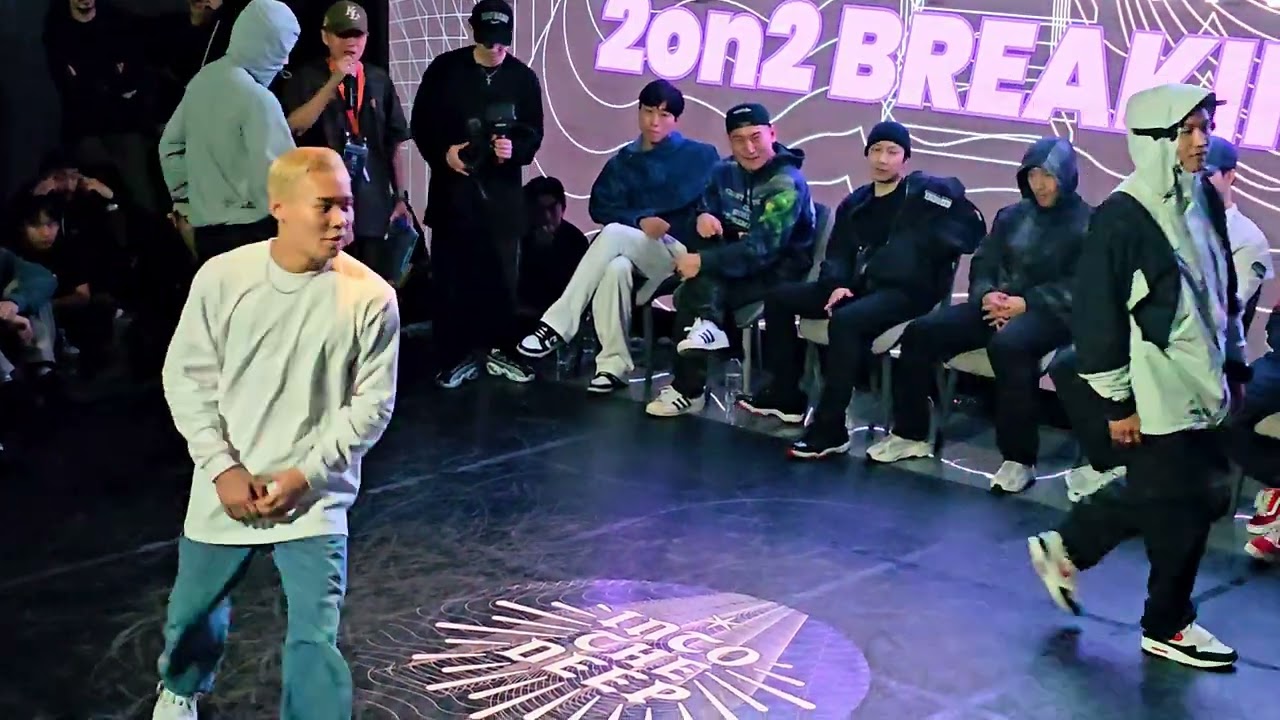 [4K][TOP16] Brother Green🇰🇷(Sota) VS Chau & Holyrain🇨🇳 INTO THE DEEP 10TH 2 ON 2 BATTLE/ BREAKING
