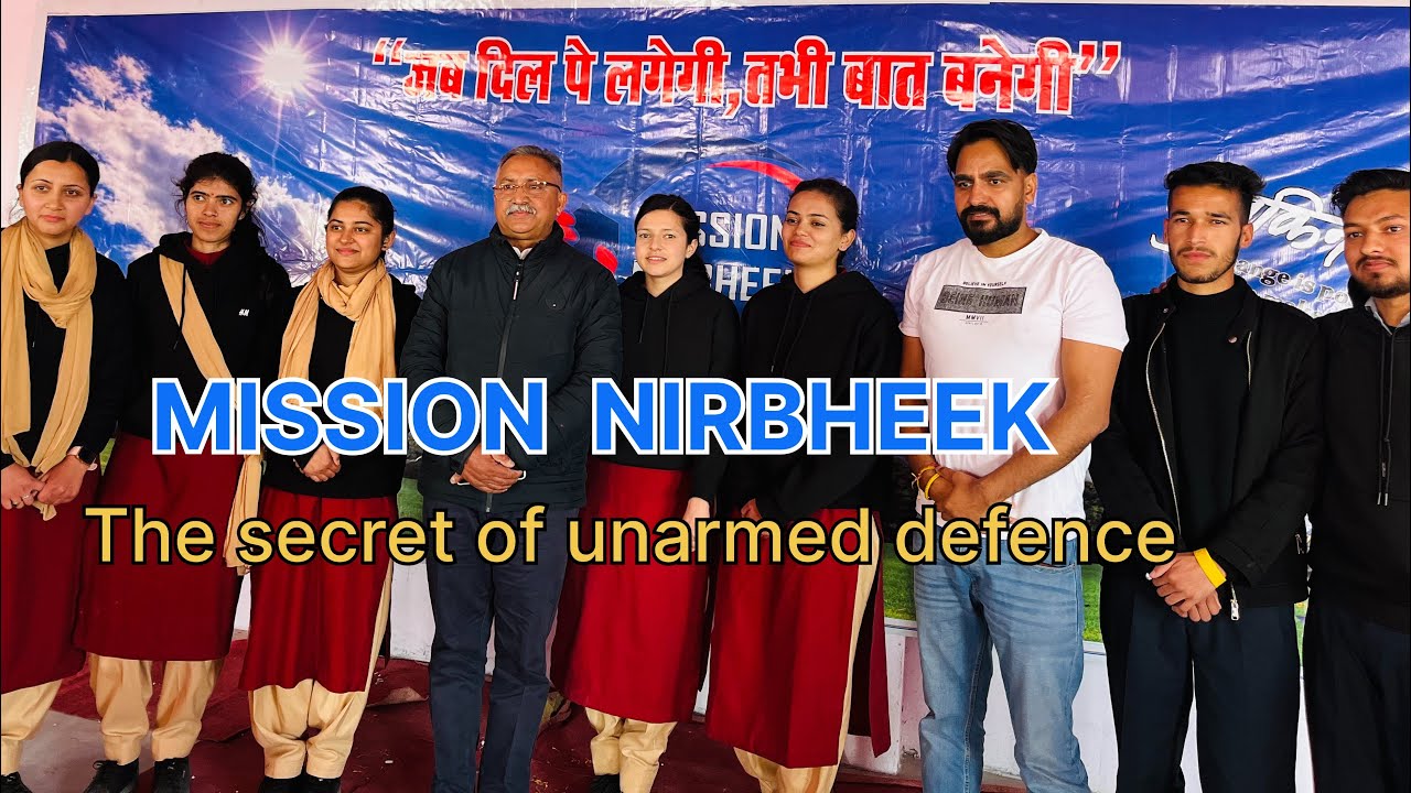 Mission Nirbheek || Special Safety & Security Technique By Master Bhupesh sir ||