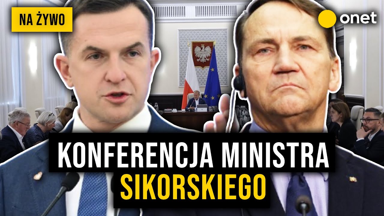 Konferencja prasowa Radosława Sikorskiego i Adama Szłapki | 27.01