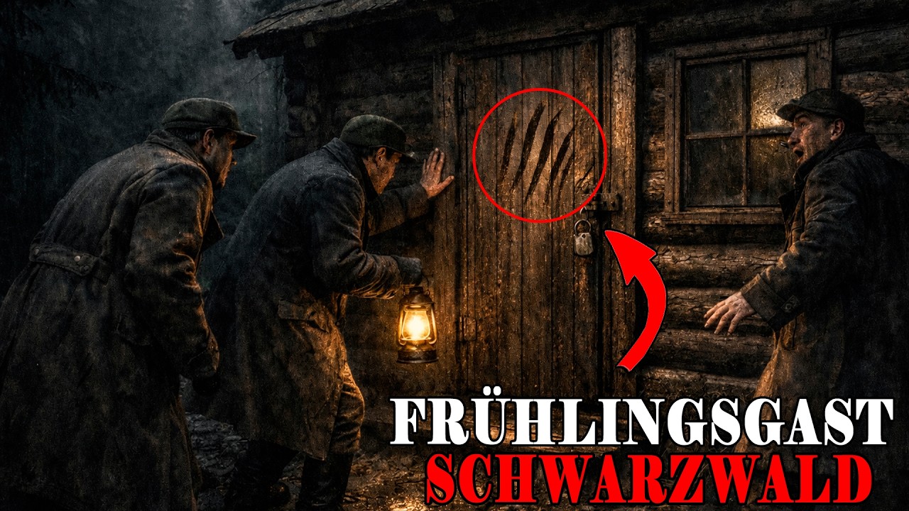 1920 Schwarzwald-HORROR — Die Jagdhütte, die wir verschlossen hatten, atmete im Frühling wieder