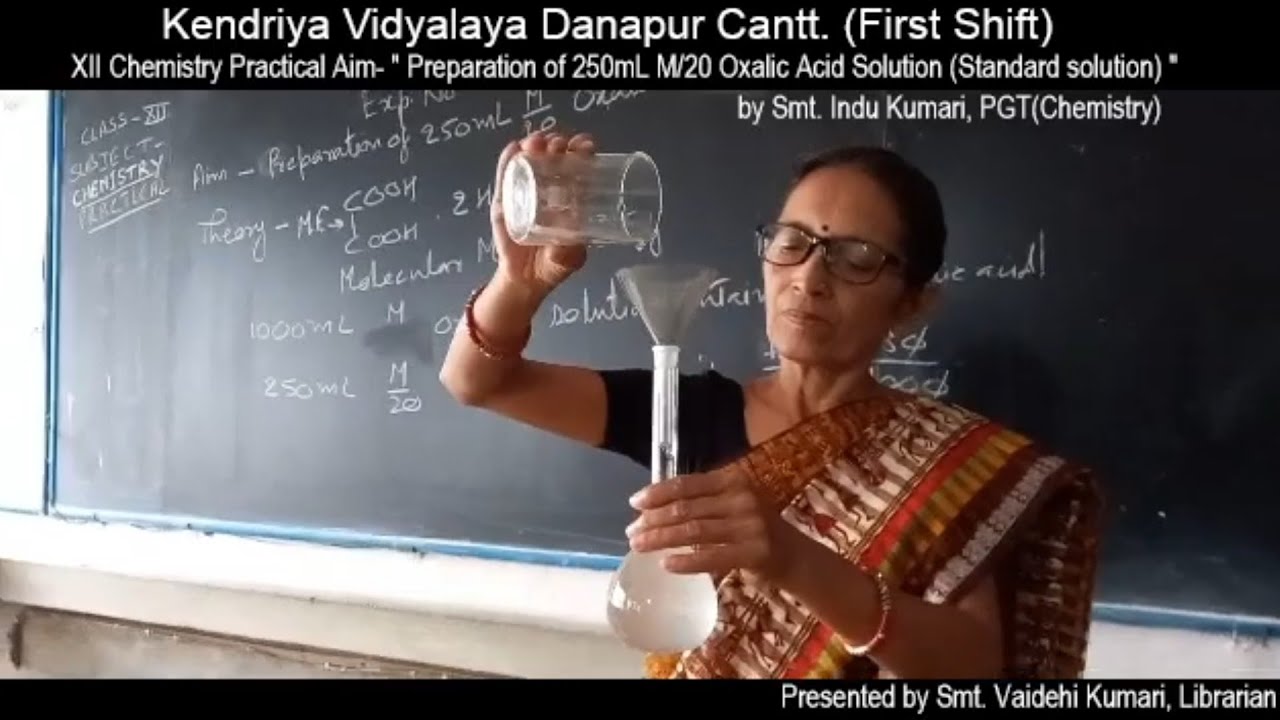 Class XII Chemistry Practical 