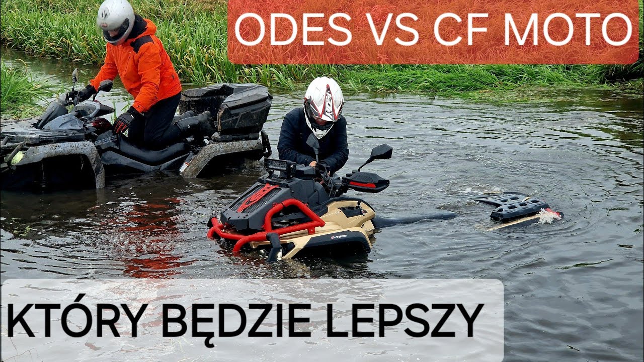 WATAHA W AKCJI. TEST CF MOTO ODES CAN AM YAMAHA.