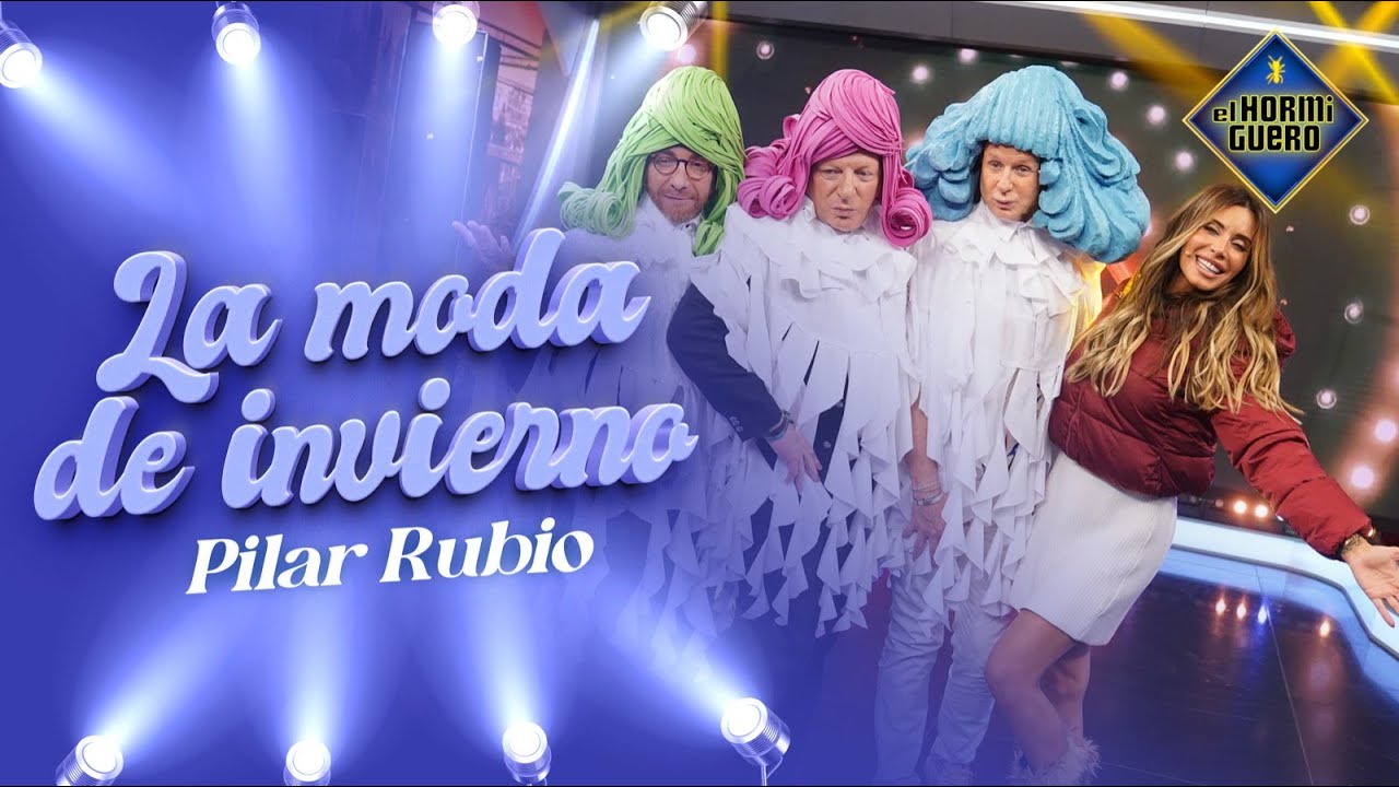 LA TENDENCIA DEL INVIERNO - Pilar Rubio trae la moda après ski - El Hormiguero