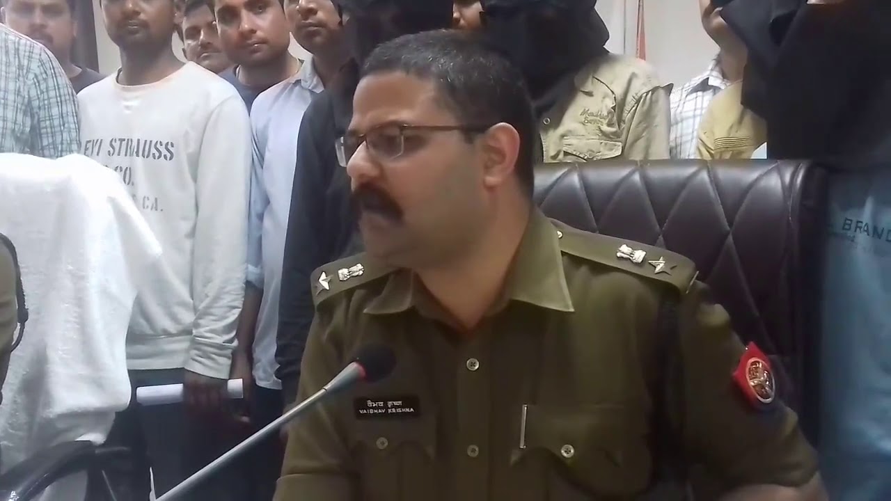 ETAWAH: SSP Mr. VAIBHAV KRISHNA on a murder case of a truck driver.