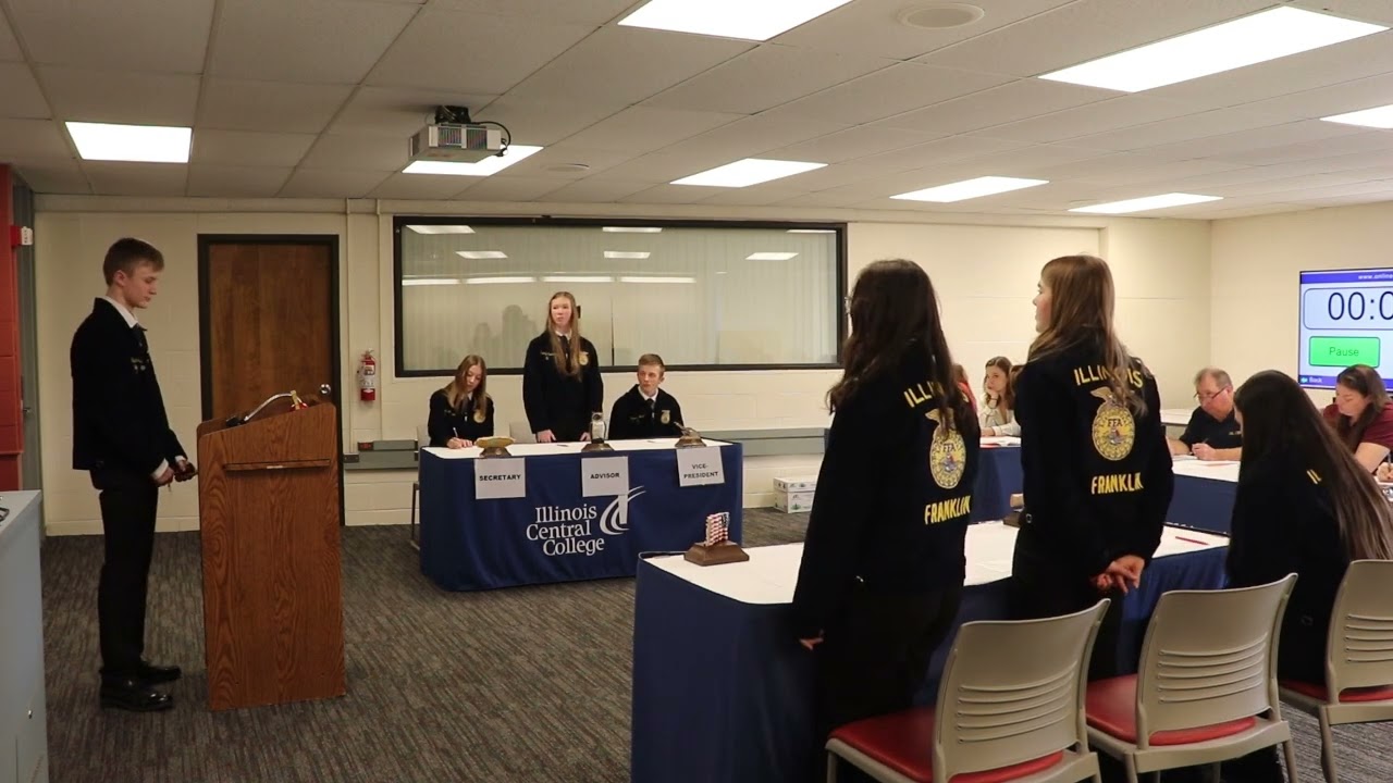 2024 Franklin FFA Conduct of Chapter Meetings Presentation